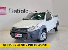 Fiat STRADA 1.4 MPI HARD WORKING CS 8V FLEX 2P MANUAL 2018/2018 BETIOLO NOVOS E SEMINOVOS LAJEADO / Carros no Vale