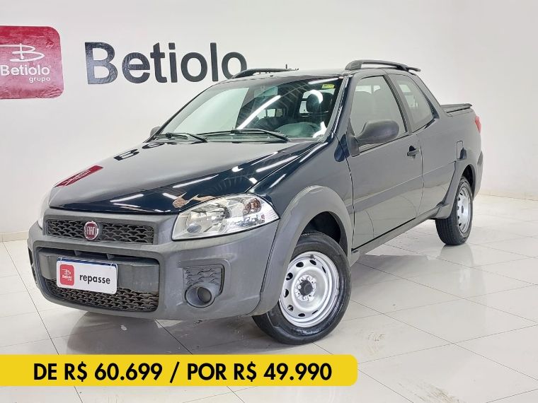 Fiat STRADA 1.4 MPI WORKING CD 8V FLEX 3P MANUAL 2014/2015 BETIOLO NOVOS E SEMINOVOS LAJEADO / Carros no Vale