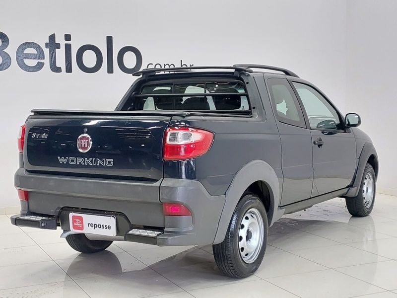 Fiat STRADA 1.4 MPI WORKING CD 8V FLEX 3P MANUAL 2014/2015 BETIOLO NOVOS E SEMINOVOS LAJEADO / Carros no Vale