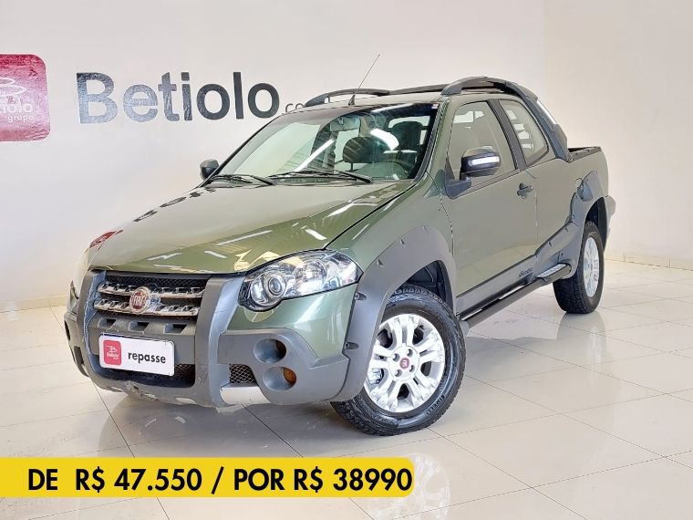 Fiat STRADA 1.8 MPI ADVENTURE CD 16V FLEX 2P MANUAL 2011/2011 BETIOLO NOVOS E SEMINOVOS LAJEADO / Carros no Vale