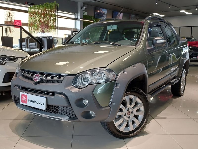 Fiat STRADA 1.8 MPI ADVENTURE CD 16V FLEX 2P MANUAL 2014/2014 BETIOLO NOVOS E SEMINOVOS LAJEADO / Carros no Vale