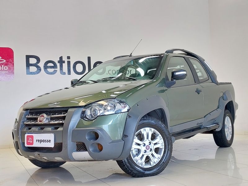 Fiat STRADA 1.8 MPI ADVENTURE CD 16V FLEX 2P MANUAL 2011/2011 BETIOLO NOVOS E SEMINOVOS LAJEADO / Carros no Vale