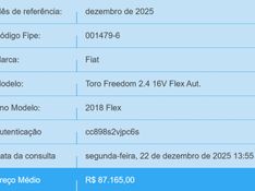 Fiat TORO 2.4 16V MULTIAIR FLEX FREEDOM AT9 2017/2018 BETIOLO NOVOS E SEMINOVOS LAJEADO / Carros no Vale