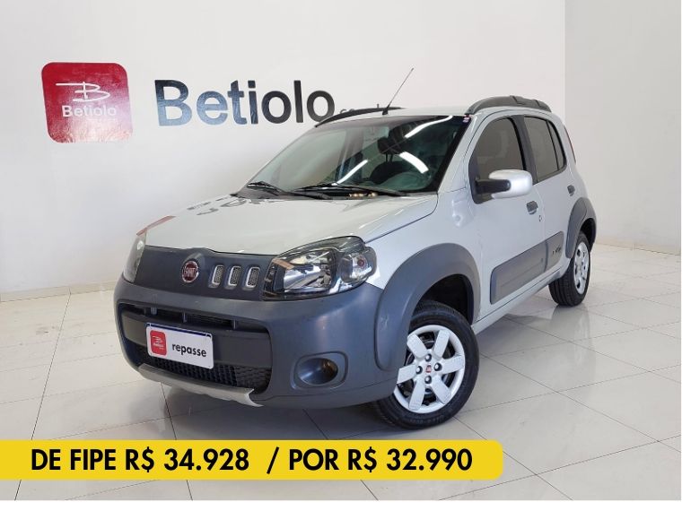 Fiat UNO 1.0 EVO WAY 8V FLEX 4P MANUAL 2013/2014 BETIOLO NOVOS E SEMINOVOS LAJEADO / Carros no Vale Fiat UNO 1.0 EVO WAY 8V FLEX 4P MANUAL 2013/2014 BETIOLO NOVOS E SEMINOVOS LAJEADO / Carros no Vale