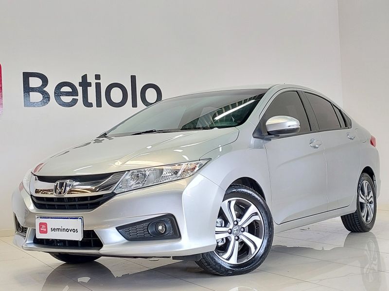 Honda CITY 1.5 EXL 16V FLEX 4P AUTOMÁTICO 2016/2016 BETIOLO NOVOS E SEMINOVOS LAJEADO / Carros no Vale Honda CITY 1.5 EXL 16V FLEX 4P AUTOMÁTICO 2016/2016 BETIOLO NOVOS E SEMINOVOS LAJEADO / Carros no Vale