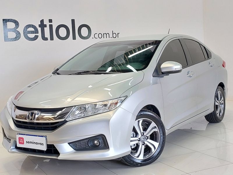 Honda CITY 1.5 EXL 16V FLEX 4P AUTOMÁTICO 2016/2016 BETIOLO NOVOS E SEMINOVOS LAJEADO / Carros no Vale Honda CITY 1.5 EXL 16V FLEX 4P AUTOMÁTICO 2016/2016 BETIOLO NOVOS E SEMINOVOS LAJEADO / Carros no Vale