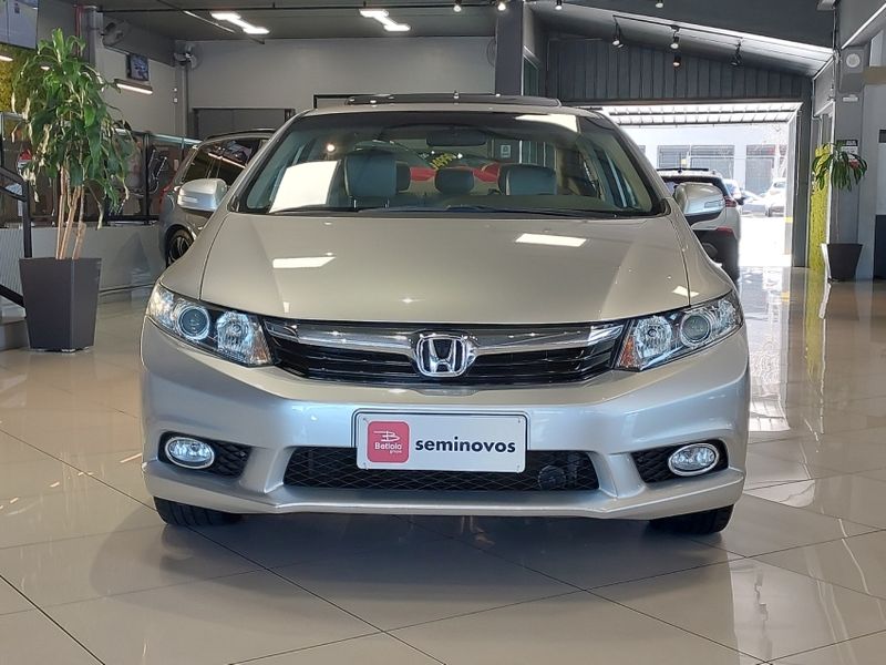 Honda CIVIC 1.8 EXS 16V FLEX 4P AUTOMÁTICO 2012/2012 BETIOLO NOVOS E SEMINOVOS LAJEADO / Carros no Vale