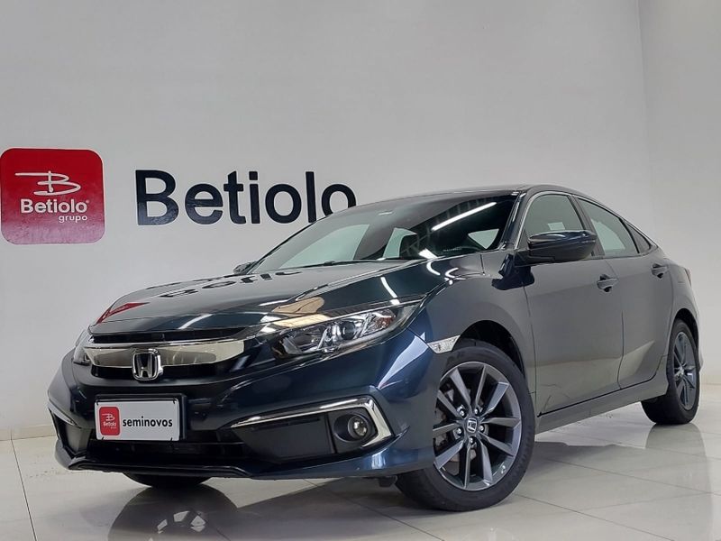 Honda CIVIC 2.0 16V FLEXONE EX 4P CVT 2020/2020 BETIOLO NOVOS E SEMINOVOS LAJEADO / Carros no Vale