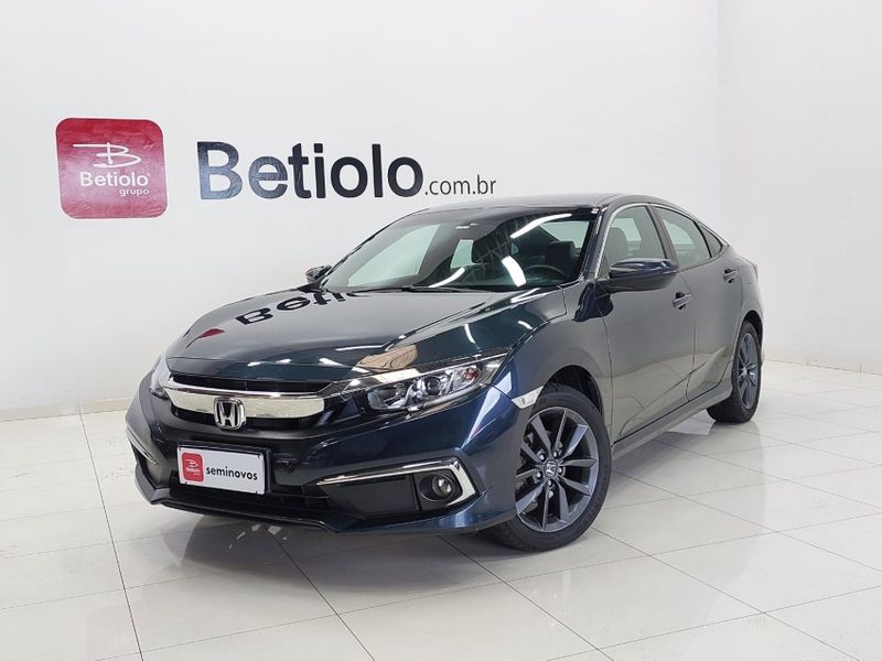 Honda CIVIC 2.0 16V FLEXONE EX 4P CVT 2020/2020 BETIOLO NOVOS E SEMINOVOS LAJEADO / Carros no Vale