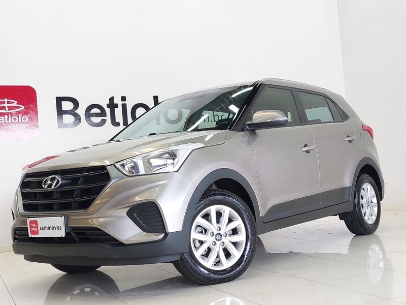 Hyundai CRETA 1.6 16V FLEX SMART AUTOMÁTICO 2020/2020 BETIOLO NOVOS E SEMINOVOS LAJEADO / Carros no Vale Hyundai CRETA 1.6 16V FLEX SMART AUTOMÁTICO 2020/2020 BETIOLO NOVOS E SEMINOVOS LAJEADO / Carros no Vale