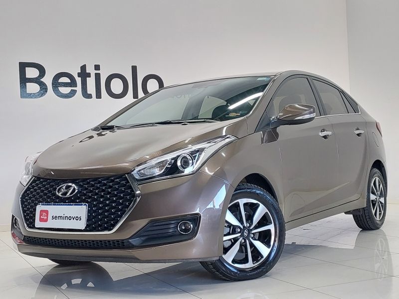 Hyundai HB20 1.6 PREMIUM 16V FLEX 4P AUTOMÁTICO 2019/2019 BETIOLO NOVOS E SEMINOVOS LAJEADO / Carros no Vale