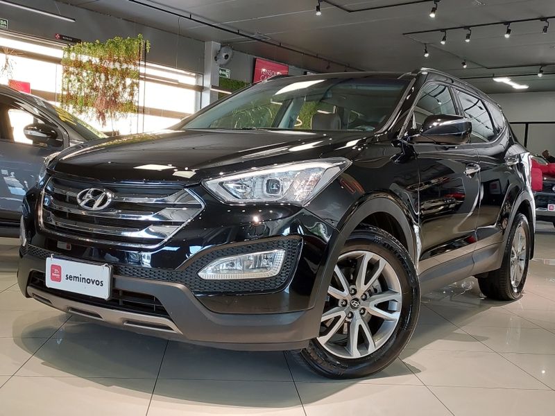 Hyundai SANTA FÉ 3.3 MPFI 4X4 7 LUGARES V6 270CV GASOLINA 4P AUTOMÁTICO 2013/2014 BETIOLO NOVOS E SEMINOVOS LAJEADO / Carros no Vale