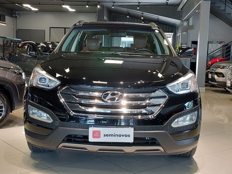 Hyundai SANTA FÉ 3.3 MPFI 4X4 7 LUGARES V6 270CV GASOLINA 4P AUTOMÁTICO 2013/2014 BETIOLO NOVOS E SEMINOVOS LAJEADO / Carros no Vale