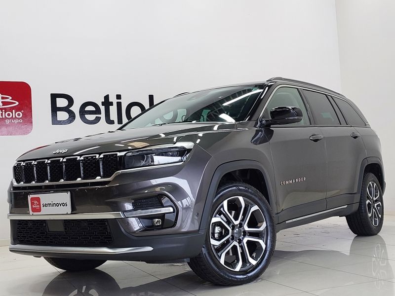 JEEP COMMANDER 1.3 T270 TURBO FLEX LONGITUDE AT6 2025/2025 BETIOLO NOVOS E SEMINOVOS LAJEADO / Carros no Vale