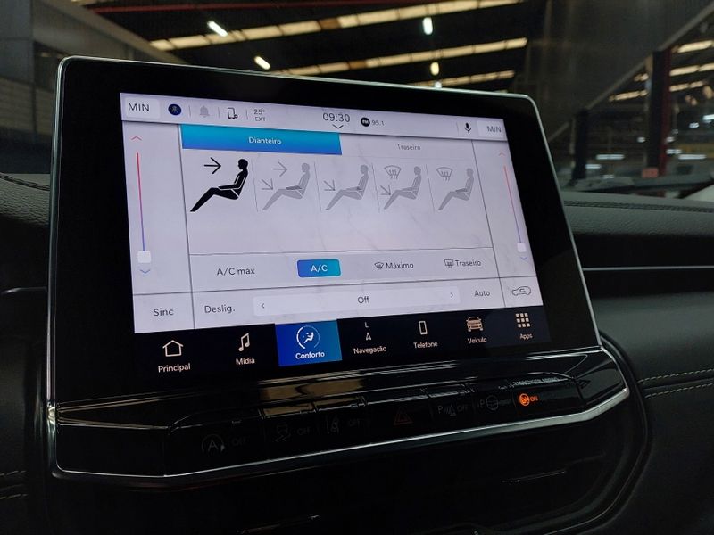 JEEP COMMANDER 1.3 T270 TURBO FLEX LONGITUDE AT6 2025/2025 BETIOLO NOVOS E SEMINOVOS LAJEADO / Carros no Vale