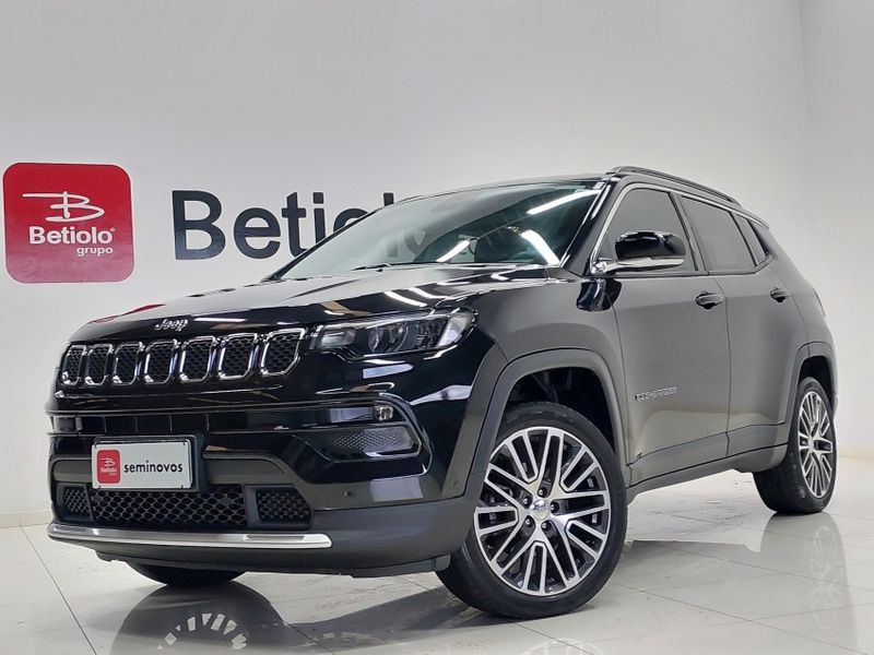 JEEP COMPASS 1.3 T270 TURBO FLEX LIMITED AT6 2023/2023 BETIOLO NOVOS E SEMINOVOS LAJEADO / Carros no Vale