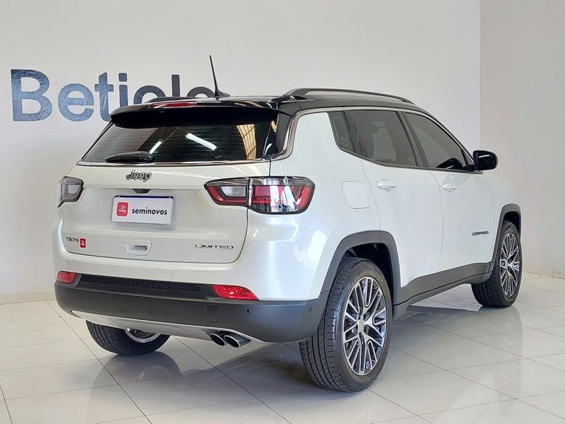JEEP COMPASS 1.3 T270 TURBO FLEX LIMITED AT6 2021/2022 BETIOLO NOVOS E SEMINOVOS LAJEADO / Carros no Vale JEEP COMPASS 1.3 T270 TURBO FLEX LIMITED AT6 2021/2022 BETIOLO NOVOS E SEMINOVOS LAJEADO / Carros no Vale