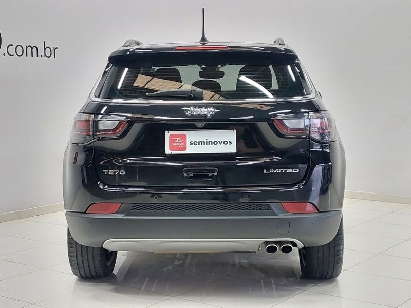 JEEP COMPASS 1.3 T270 TURBO FLEX LIMITED AT6 2023/2023 BETIOLO NOVOS E SEMINOVOS LAJEADO / Carros no Vale