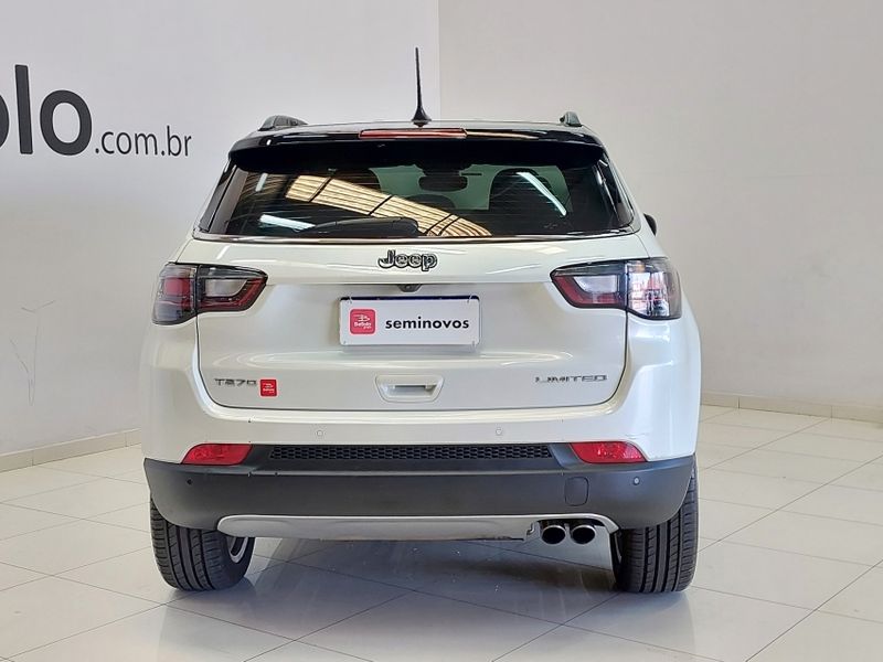 JEEP COMPASS 1.3 T270 TURBO FLEX LIMITED AT6 2021/2022 BETIOLO NOVOS E SEMINOVOS LAJEADO / Carros no Vale JEEP COMPASS 1.3 T270 TURBO FLEX LIMITED AT6 2021/2022 BETIOLO NOVOS E SEMINOVOS LAJEADO / Carros no Vale