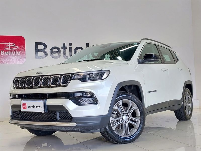 JEEP COMPASS 1.3 T270 TURBO FLEX LONGITUDE AT6 2023/2024 BETIOLO NOVOS E SEMINOVOS LAJEADO / Carros no Vale