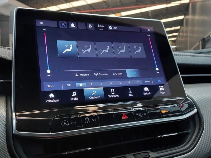 JEEP COMPASS 1.3 T270 TURBO FLEX LONGITUDE AT6 2023/2024 BETIOLO NOVOS E SEMINOVOS LAJEADO / Carros no Vale