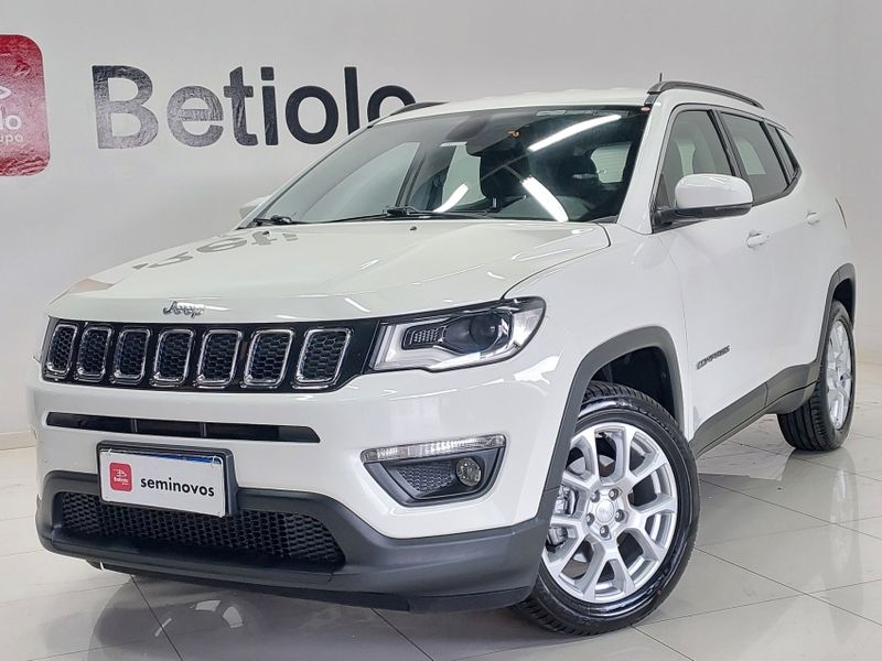 JEEP COMPASS 2.0 16V FLEX LONGITUDE AUTOMÁTICO 2018/2019 BETIOLO NOVOS E SEMINOVOS LAJEADO / Carros no Vale