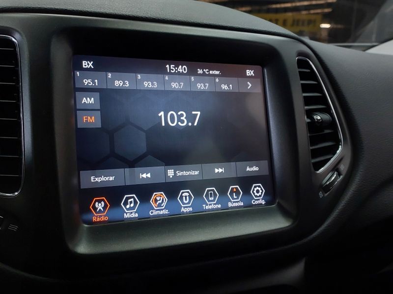 JEEP COMPASS 2.0 16V FLEX LONGITUDE AUTOMÁTICO 2018/2019 BETIOLO NOVOS E SEMINOVOS LAJEADO / Carros no Vale