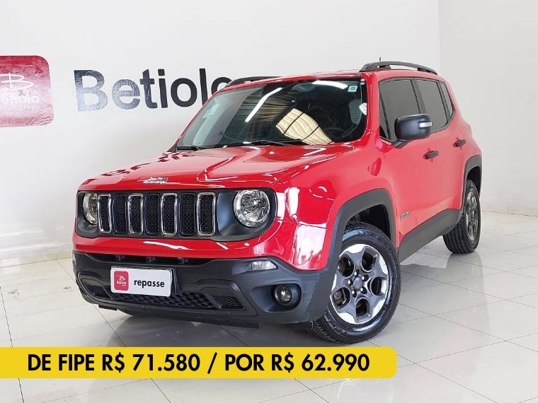 JEEP RENEGADE 1.8 16V FLEX 4P AUTOMÁTICO 2019/2019 BETIOLO NOVOS E SEMINOVOS LAJEADO / Carros no Vale