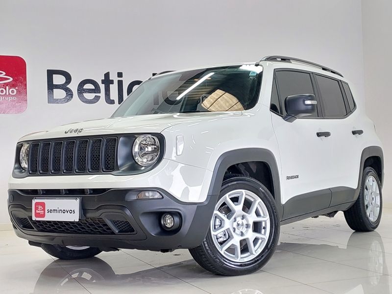 JEEP RENEGADE 1.8 16V FLEX SPORT 4P AUTOMÁTICO 2021/2021 BETIOLO NOVOS E SEMINOVOS LAJEADO / Carros no Vale