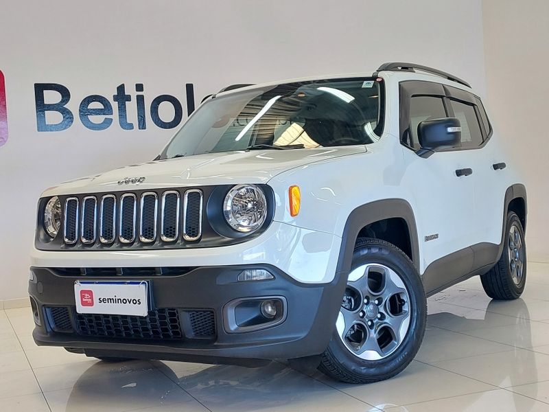 JEEP RENEGADE 1.8 16V FLEX SPORT 4P MANUAL 2016/2016 BETIOLO NOVOS E SEMINOVOS LAJEADO / Carros no Vale