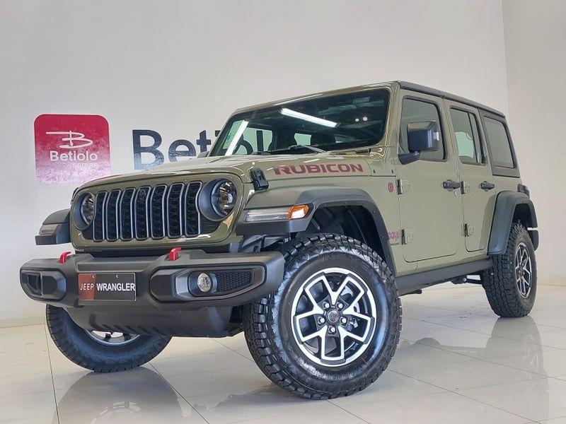 JEEP WRANGLER 2.0 TURBO GASOLINA RUBICON 4P 4X4 AT8 2025/2025 BETIOLO NOVOS E SEMINOVOS LAJEADO / Carros no Vale