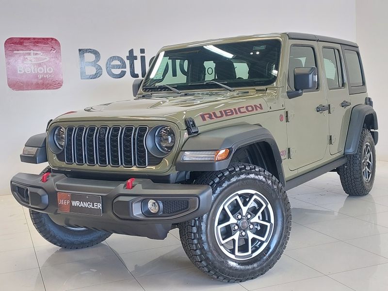 JEEP WRANGLER 2.0 TURBO GASOLINA RUBICON 4P 4X4 AT8 2025/2025 BETIOLO NOVOS E SEMINOVOS LAJEADO / Carros no Vale