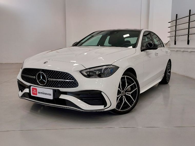 Mercedes-Benz C 300 2.0 EQ BOOST HÍBRIDO AMG LINE 9G-TRONIC 2024/2025 BETIOLO NOVOS E SEMINOVOS LAJEADO / Carros no Vale