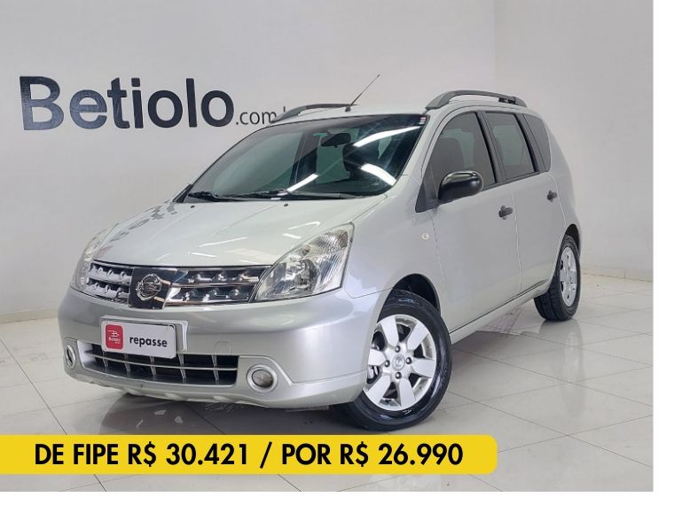 Nissan LIVINA 1.6 16V FLEX 4P MANUAL 2012/2012 BETIOLO NOVOS E SEMINOVOS LAJEADO / Carros no Vale