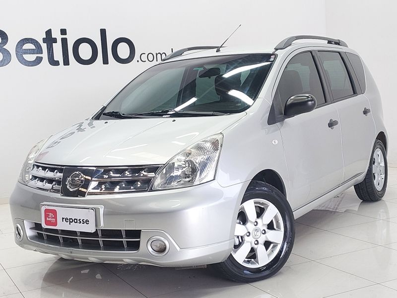 Nissan LIVINA 1.6 16V FLEX 4P MANUAL 2012/2012 BETIOLO NOVOS E SEMINOVOS LAJEADO / Carros no Vale