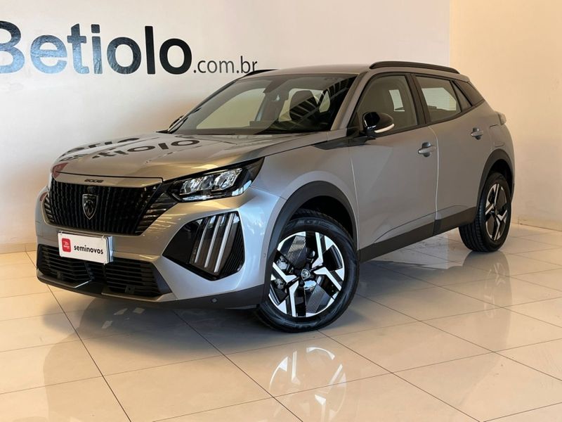 Peugeot 2008 1.0 TURBO 200 FLEX ALLURE CVT 2024/2025 BETIOLO NOVOS E SEMINOVOS LAJEADO / Carros no Vale