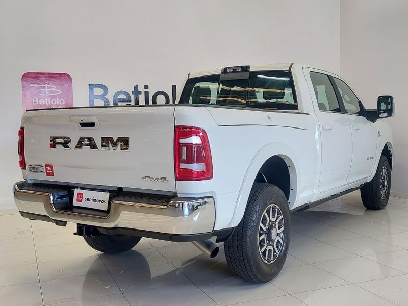 Ram 3500 6.7 I6 TURBO DIESEL LIMITED LONGHORN CD 4X4 AUTOMÁTICO 2024/2024 BETIOLO NOVOS E SEMINOVOS LAJEADO / Carros no Vale Ram 3500 6.7 I6 TURBO DIESEL LIMITED LONGHORN CD 4X4 AUTOMÁTICO 2024/2024 BETIOLO NOVOS E SEMINOVOS LAJEADO / Carros no Vale
