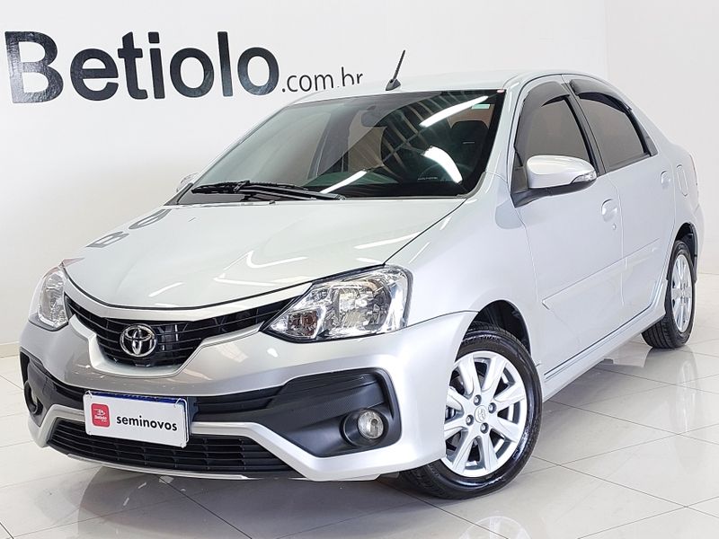 Toyota ETIOS 1.5 XLS SEDAN 16V FLEX 4P AUTOMÁTICO 2017/2018 BETIOLO NOVOS E SEMINOVOS LAJEADO / Carros no Vale Toyota ETIOS 1.5 XLS SEDAN 16V FLEX 4P AUTOMÁTICO 2017/2018 BETIOLO NOVOS E SEMINOVOS LAJEADO / Carros no Vale