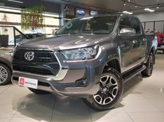 Toyota HILUX 2.8 D-4D TURBO DIESEL CD SRV 4X4 AUTOMÁTICO 2021/2021 BETIOLO NOVOS E SEMINOVOS LAJEADO / Carros no Vale
