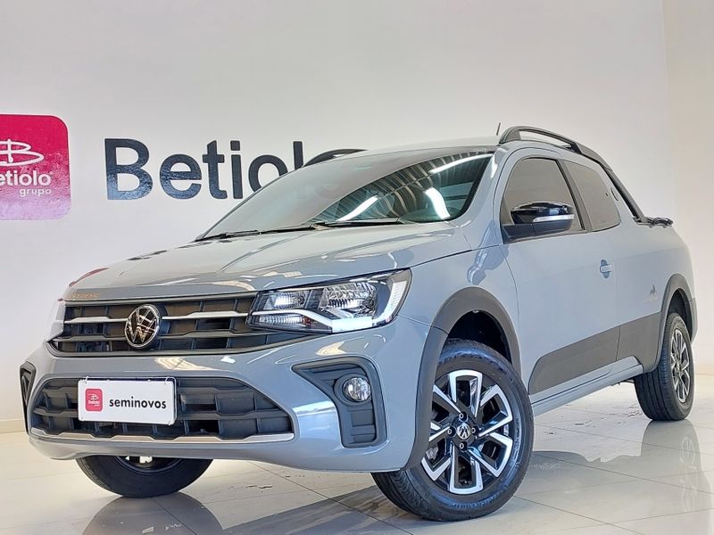 Volkswagen SAVEIRO 1.6 MSI EXTREME CD 16V FLEX 2P MANUAL 2023/2024 BETIOLO NOVOS E SEMINOVOS LAJEADO / Carros no Vale Volkswagen SAVEIRO 1.6 MSI EXTREME CD 16V FLEX 2P MANUAL 2023/2024 BETIOLO NOVOS E SEMINOVOS LAJEADO / Carros no Vale