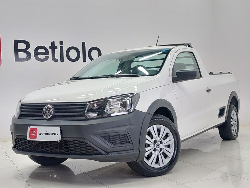 Volkswagen SAVEIRO 1.6 MSI ROBUST CS 16V FLEX 2P MANUAL 2022/2023 BETIOLO NOVOS E SEMINOVOS LAJEADO / Carros no Vale