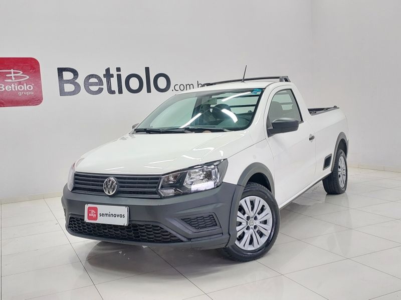 Volkswagen SAVEIRO 1.6 MSI ROBUST CS 16V FLEX 2P MANUAL 2022/2023 BETIOLO NOVOS E SEMINOVOS LAJEADO / Carros no Vale