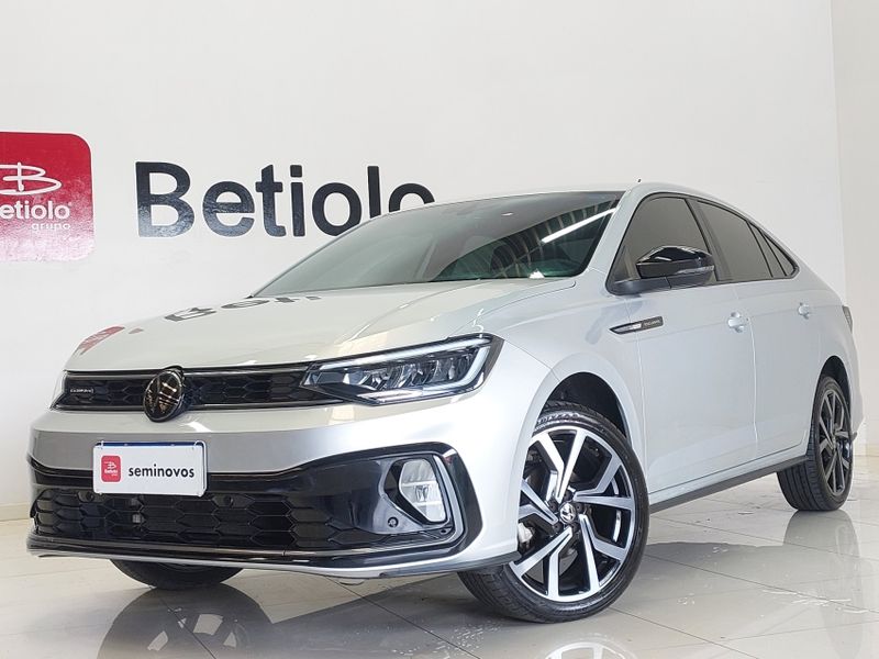 Volkswagen VIRTUS 1.4 250 TSI EXCLUSIVE AUTOMÁTICO 2023/2023 BETIOLO NOVOS E SEMINOVOS LAJEADO / Carros no Vale Volkswagen VIRTUS 1.4 250 TSI EXCLUSIVE AUTOMÁTICO 2023/2023 BETIOLO NOVOS E SEMINOVOS LAJEADO / Carros no Vale