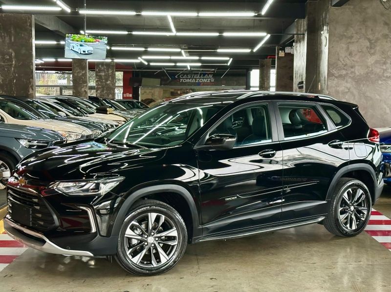 Chevrolet TRACKER 1.2 TURBO FLEX PREMIER AUTOMÁTICO 2024/2024 CASTELLAN E TOMAZONI MOTORS CAXIAS DO SUL / Carros no Vale