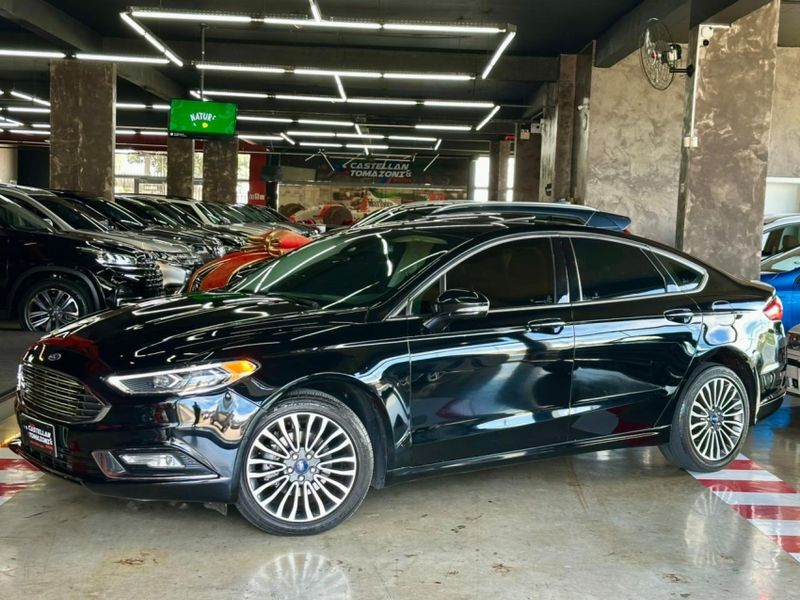 Ford FUSION 2.0 TITANIUM AWD 16V GASOLINA 4P AUTOMÁTICO 2017/2017 CASTELLAN E TOMAZONI MOTORS CAXIAS DO SUL / Carros no Vale