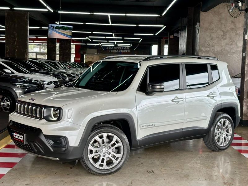 JEEP RENEGADE 1.3 T270 TURBO FLEX LONGITUDE AT6 2024/2025 CASTELLAN E TOMAZONI MOTORS CAXIAS DO SUL / Carros no Vale