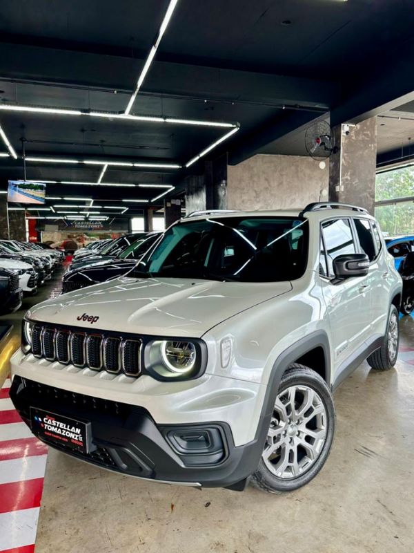 JEEP RENEGADE 1.3 T270 TURBO FLEX LONGITUDE AT6 2024/2025 CASTELLAN E TOMAZONI MOTORS CAXIAS DO SUL / Carros no Vale