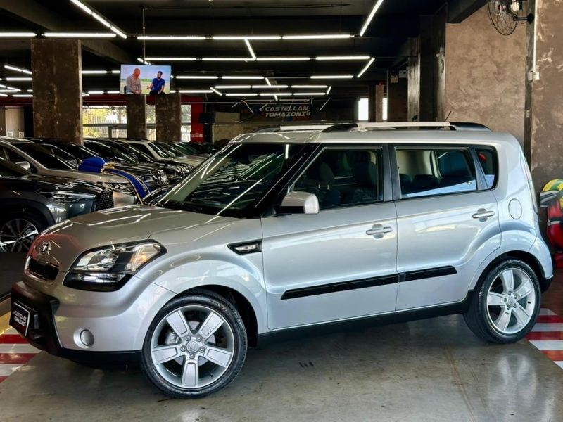 KIA SOUL 1.6 EX 16V FLEX 4P AUTOMÁTICO 2010/2011 CASTELLAN E TOMAZONI MOTORS CAXIAS DO SUL / Carros no Vale