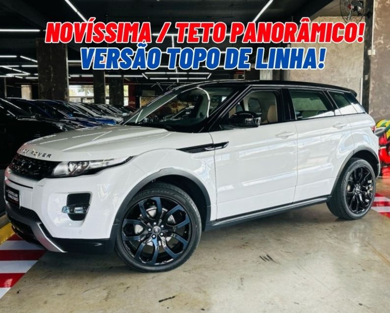 Land Rover RANGE ROVER EVOQUE 2.0 DYNAMIC TECH 4WD 16V GASOLINA 4P AUTOMÁTICO 2013/2014 CASTELLAN E TOMAZONI MOTORS CAXIAS DO SUL / Carros no Vale