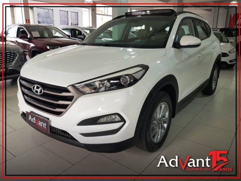 Hyundai TUCSON 1.6 16V T-GDI GASOLINA GLS ECOSHIFT 2018/2019 ADVANT AUTOMÓVEIS CAXIAS DO SUL / Carros no Vale